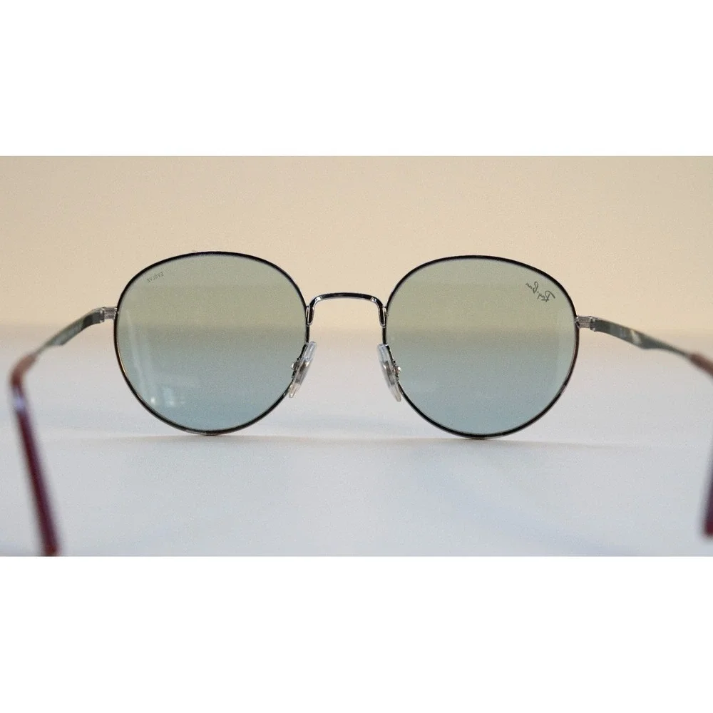 Ray-Ban Evolve Sunglasses Lloyd Metal SLV BLU Men's RB3681 9226 Q5 50-20 145